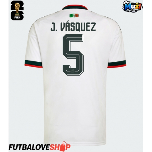 Dres Mexiko Johan Vasquez #5 Preč MS 2026 Krátky Rukáv